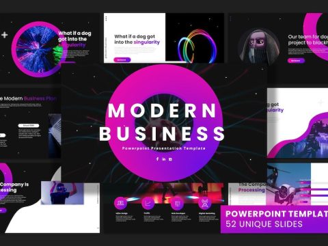 Modern Business - PowerPoint Presentation Template