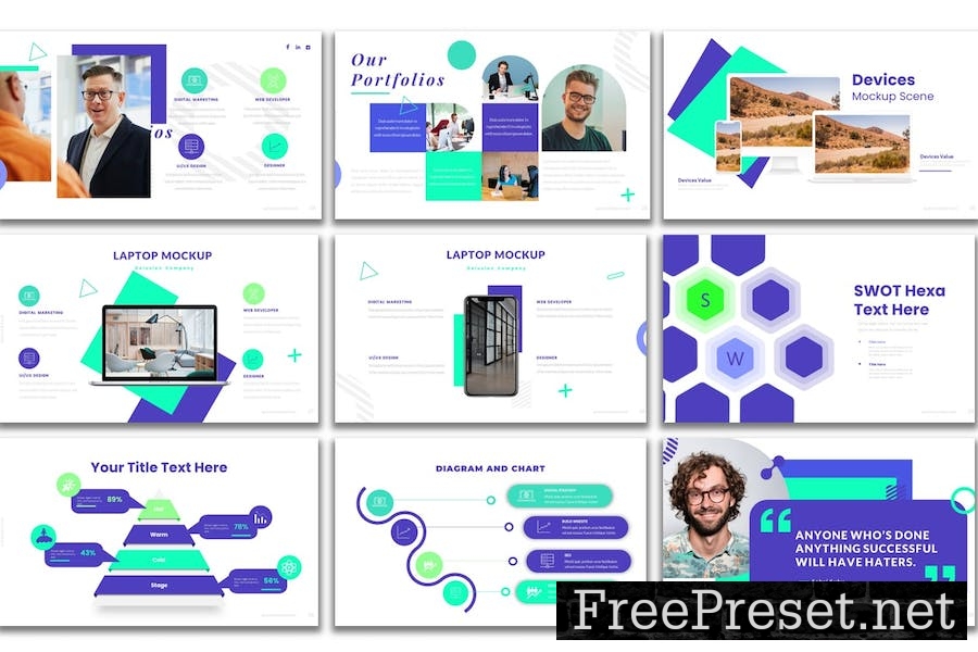 Modern Park - PowerPoint Presentation Template