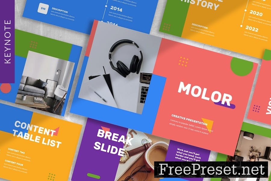 Molor - Business Keynote Template