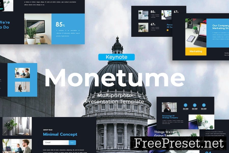 Monetume - Keynote Template