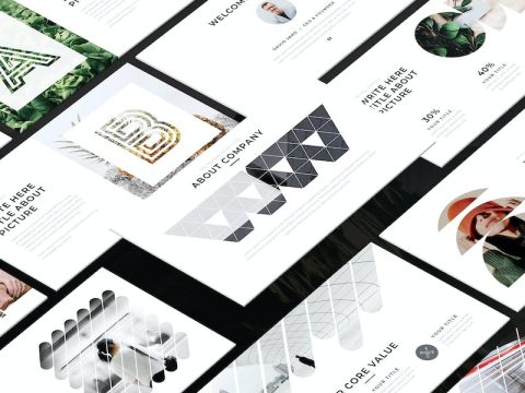 Mono - Minimal & Creative Powerpoint Template PQPYXAV