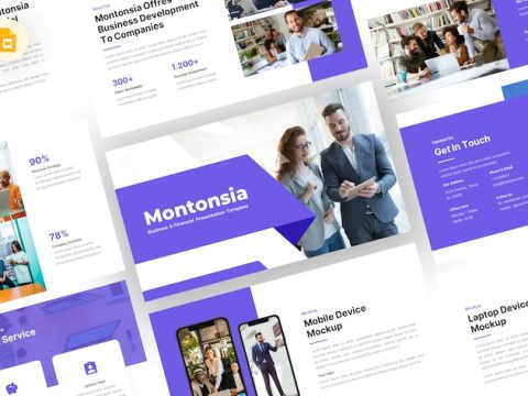 Montonsia - Business Google Slides Template SVNA37R