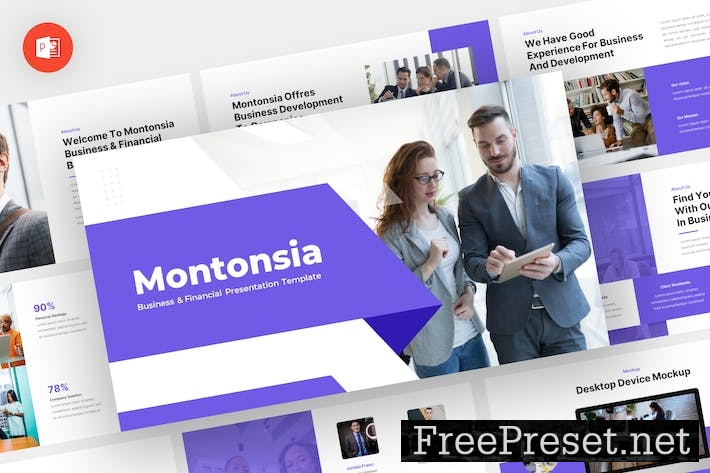 Montonsia - Business Powerpoint Template