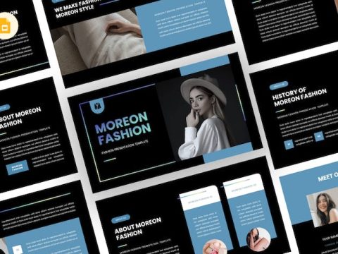 Moreon - Fashion Google Slides Template