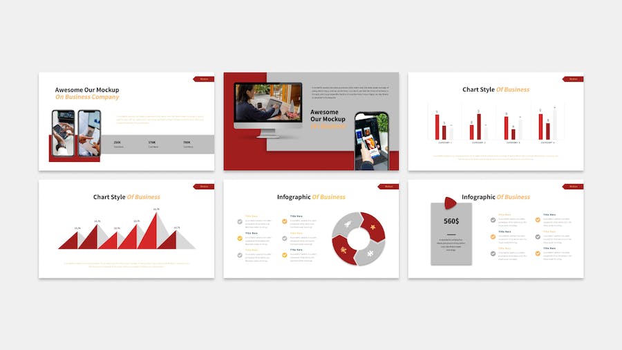 Motion - Business Presentation Google Slide Templa DU6M8ZV