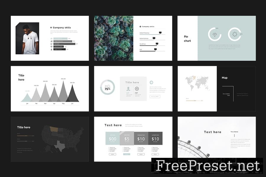 Multipurpose Presentation Template 2S58EHA