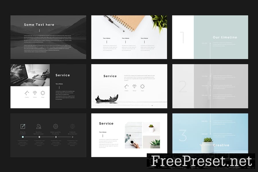 Multipurpose Presentation Template 2S58EHA