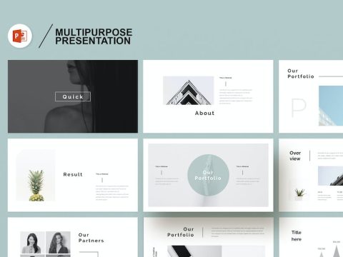 Multipurpose Presentation Template 2S58EHA