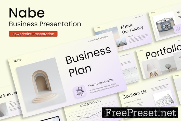 Nabe - Creative Business Powerpoint Presentation