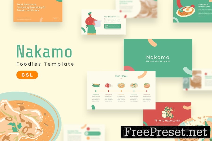 Nakamo - Google Slides Template 4TTNE75