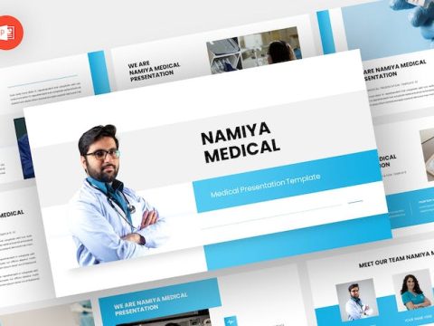 Namiya - Medical Powerpoint Template RV545Q5