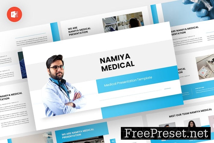 Namiya - Medical Powerpoint Template RV545Q5