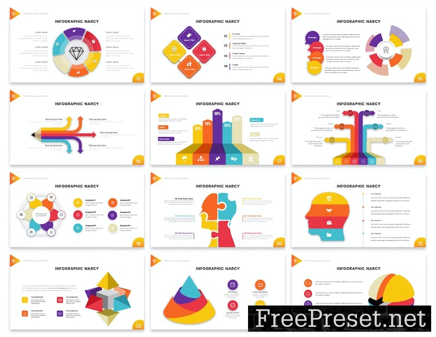 Narcy Infographic - Presentation Google Slide KC3CFY2