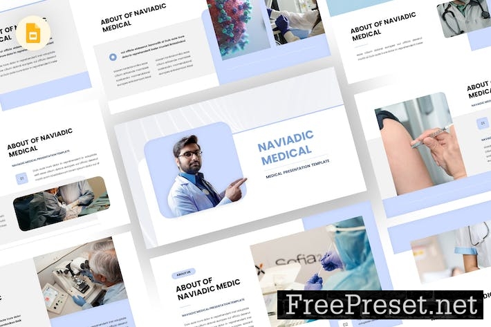 Naviadic - Medical Google Slide Template