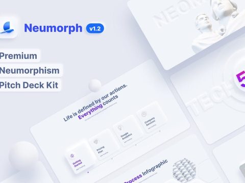 Neumorph Multipurpose PowerPoint Template