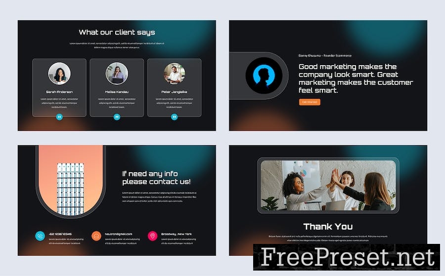 Neutron - Digital Business Keynote Template Y69H6TK