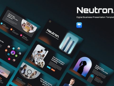 Neutron - Digital Business Keynote Template Y69H6TK