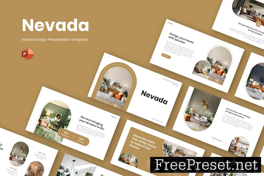 Nevada - Interior Design Powerpoint Template