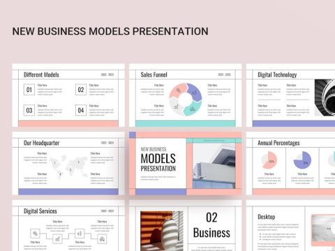 New Business Models Google Slides Template