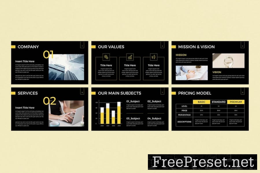 News Agency Google Slides Presentation Template 94VP6L7