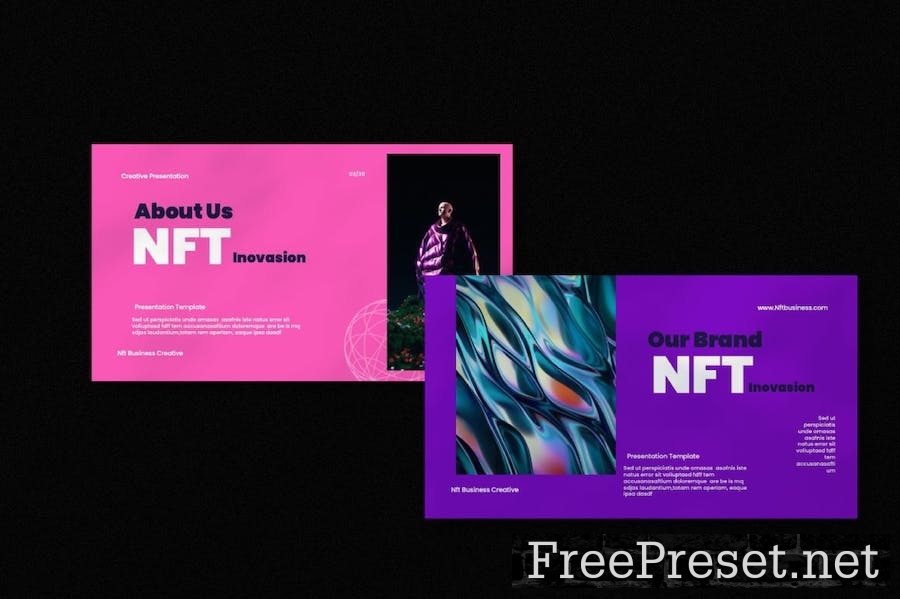 Nft Business Google Slides Template W7D7W82