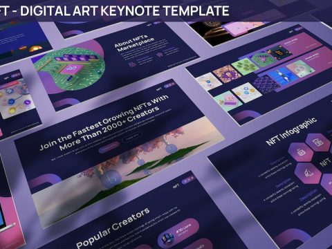 NFT - Digital Art Keynote Template