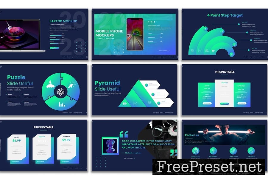 NFT High Level - PowerPoint Presentation Template 67K9D9S