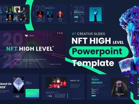 NFT High Level - PowerPoint Presentation Template 67K9D9S