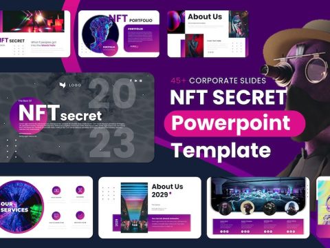 NFT Secret - PowerPoint Presentation Template