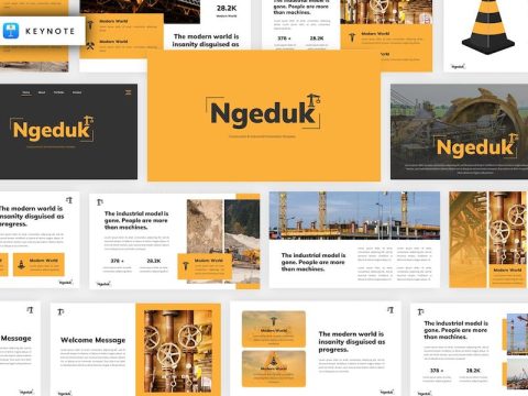 Ngeduk - Construction Keynote Template 79FUV4H