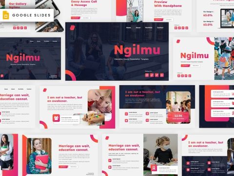 Ngilmu - Education Google Slides Template X9HTJ45