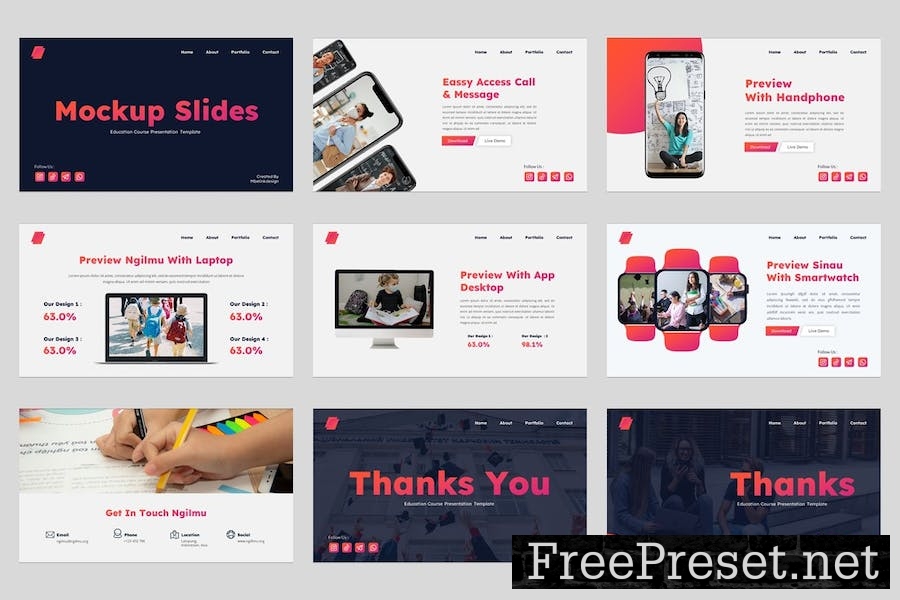 Ngilmu - Education Powerpoint Template 5M59LNY