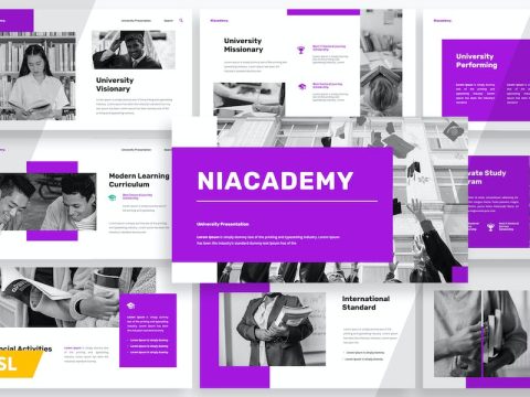 Niacademy Eduction - Google Slide Template TUB4V4S