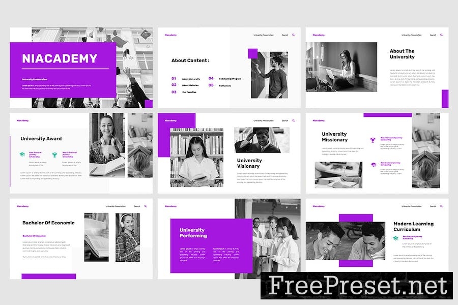 Niacademy Eduction - Powerpoint Template