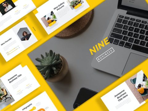 Nine Business Powerpoint