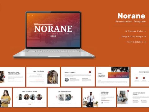 Norane - Multipurpose Powerpoint Template Z73B7AQ