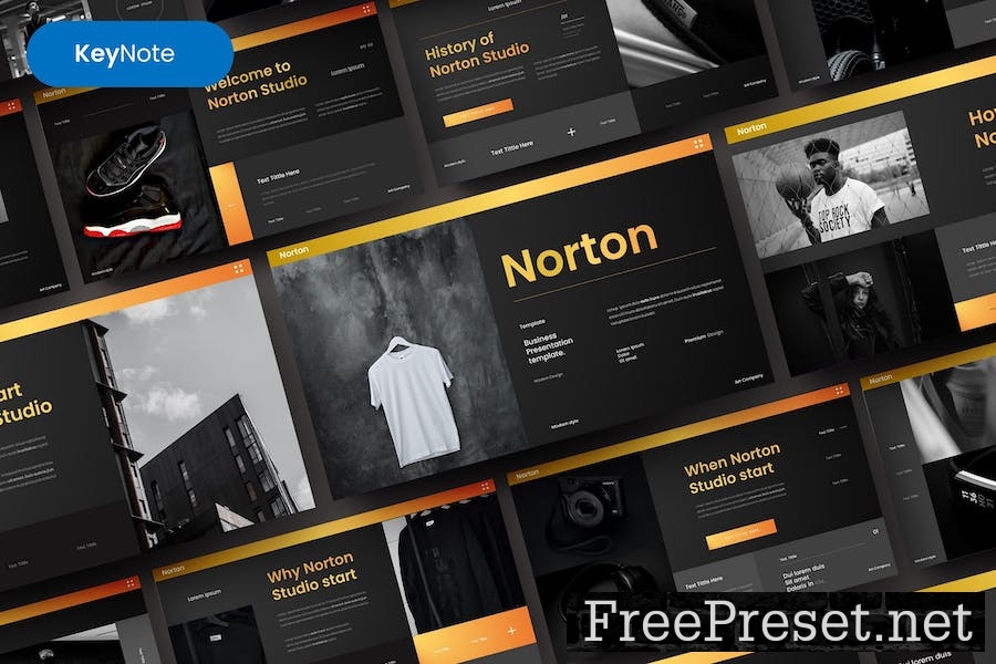 Norton – Business Keynote Template DHWWHGH