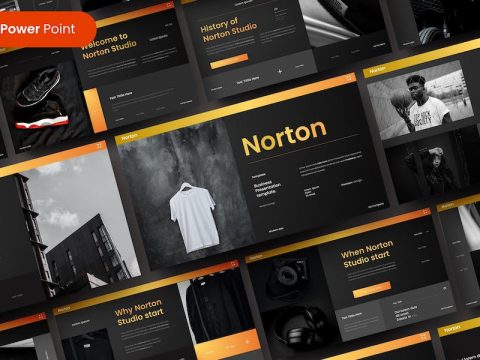 Norton – Business PowerPoint Template 4VQL4L2