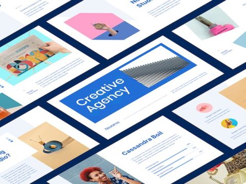 Novame - Creative Agency Google Slide Template 8MUG2FM