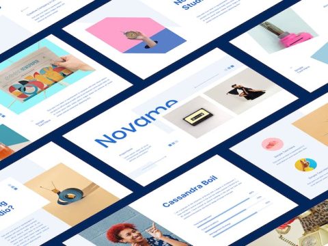 Novame - Creative Agency Keynote Template