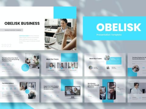 Obelisk - Business Presentation Google Slide Templ SV3BXAH