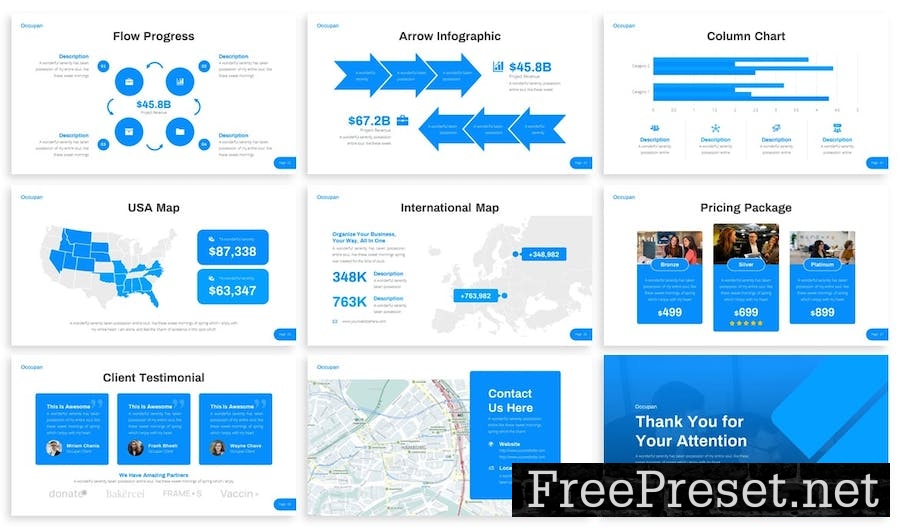 Occupan - Business Google Slide Template TRY4T2M