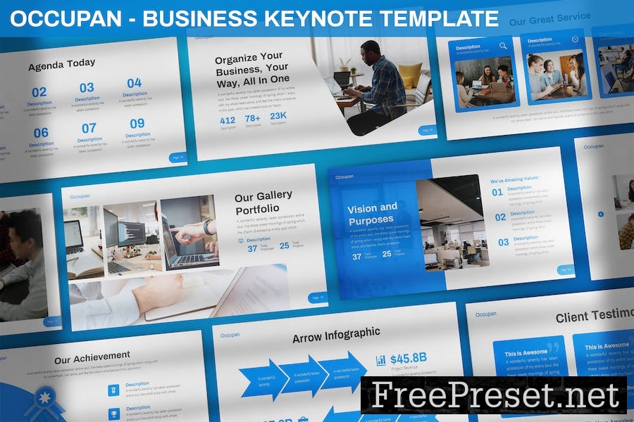 Occupan - Business Keynote Template SAW9YPB