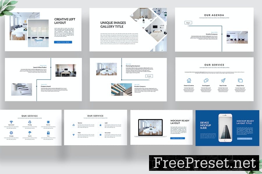 Office Business Keynote Template