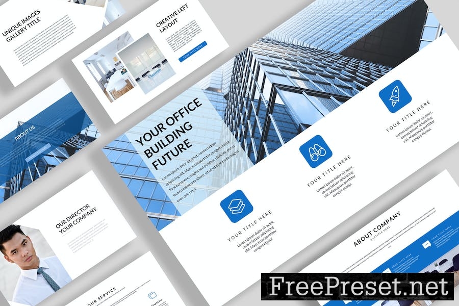 Office Business Keynote Template