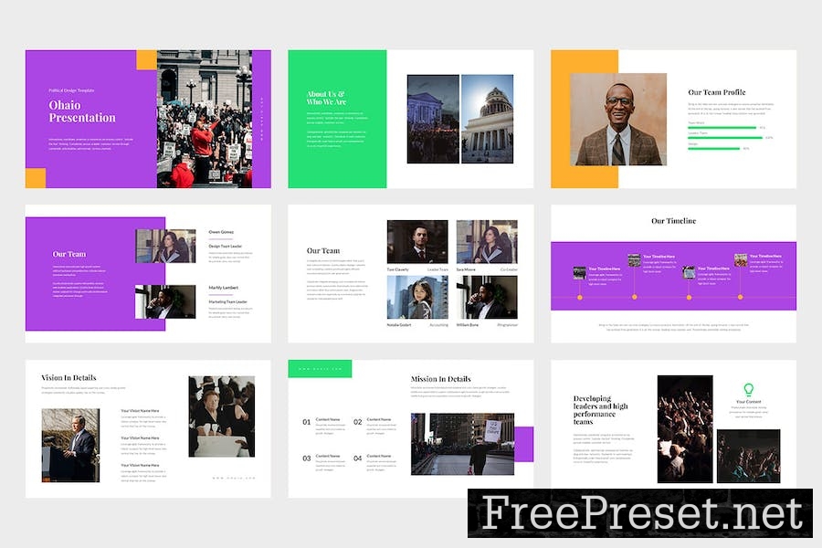 Ohaio : Political Keynote Template JKDF4AR