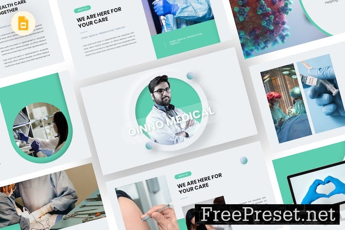 Oinno - Medical Google Slides Template WGD54GB