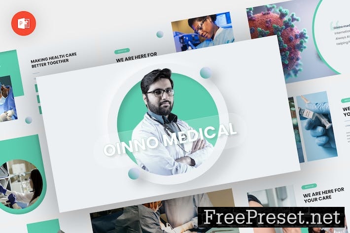 Oinno - Medical Powerpoint Template 4N74JBY