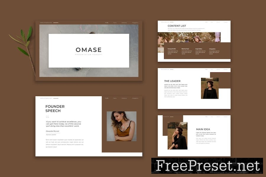 Omase - Google Slide Template EACYC3S