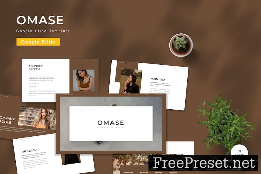 Omase - Google Slide Template EACYC3S